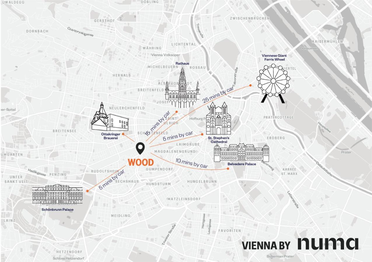 Numa Vienna Wood Aparthotel Luaran gambar